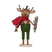 Load image into Gallery viewer, Sweet Reindeer in Suspenders by Bethany Lowe Designs