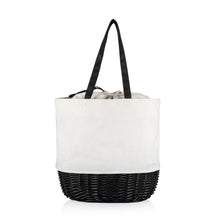 Load image into Gallery viewer, Coronado Canvas and Willow Basket Tote