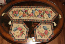 Load image into Gallery viewer, Tache Set of 3 Colorful Country Rustic Floral  Morning Awakening Table Runner Set (3089B)