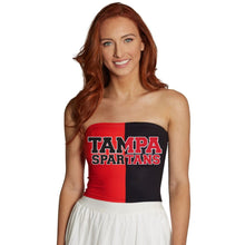 Load image into Gallery viewer, Tampa Spartans Two Tone Tube Top