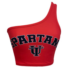 Load image into Gallery viewer, Tampa Spartans Red One Shoulder Top