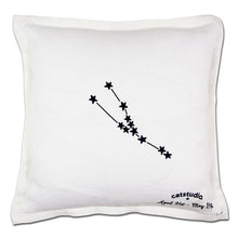 Load image into Gallery viewer, Taurus Astrology Hand-Embroidered Pillow by Cat Studio