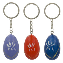 Load image into Gallery viewer, Set of 3 Metal Nesting Dolls Key Chains