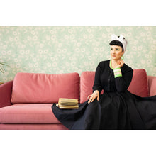 Load image into Gallery viewer, Tea Heavy Carve Drop Hoop Earrings by Splendette