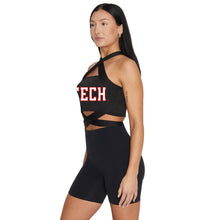 Load image into Gallery viewer, Texas Tech Black Multi Way Bandeau Top