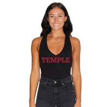 Load image into Gallery viewer, Temple Owls Black Bodysuit