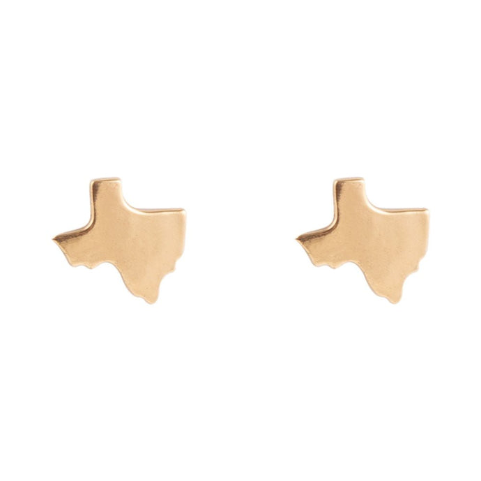 Texas Proud Earring - Bronze