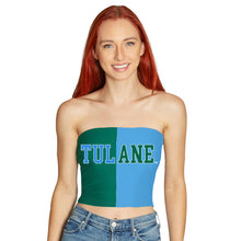 Load image into Gallery viewer, Tulane Two Tone Tube Top