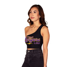 Load image into Gallery viewer, LSU Lightning One Shoulder Top