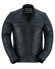 Load image into Gallery viewer, Men's Faux Leather Fashion Jacket