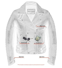 Load image into Gallery viewer, Shadow Queen Women's Black Fashion Leather Jacket