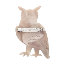 Load image into Gallery viewer, The Grand Great Horned Owl Brooch by Erstwilder