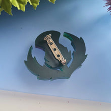 Load image into Gallery viewer, Thistle Mini Brooch by Cherryloco