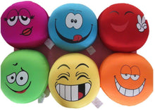 Load image into Gallery viewer, Tache Squishy Crazy Faces Microbead Cushions Throw Pillows
