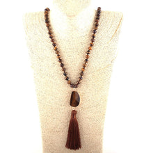 Load image into Gallery viewer, Tiger Eye Inner Strength &amp; Confidence Necklace
