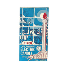 Load image into Gallery viewer, Timco Electric Candle Christmas Lights Box Wood Cutout-10&quot;