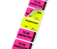 Load image into Gallery viewer, Removable Double-Layer Action™ Quality Control Labels - 1" x 1-1/2"