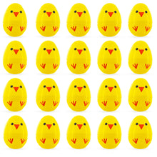 Load image into Gallery viewer, Set of 20 Chicks Fillable Plastic Easter Eggs 2.25 Inches