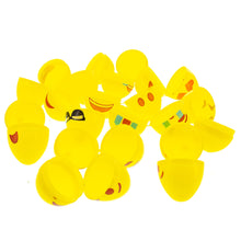 Load image into Gallery viewer, Set of 12 Facial Expressions Plastic Easter Eggs 2.25 Inches