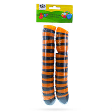 Load image into Gallery viewer, Halloween Theme Set of 12 Orange and 12 Black Plastic Easter Eggs 2.25 Inches