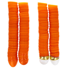 Load image into Gallery viewer, Set of 46 Orange, 1 Gold, and 1 White Plastic Easter Egg 2.25 Inches