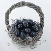 Load image into Gallery viewer, 24 Matte Blackboard Plastic Easter Eggs 2.25 Inches