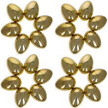 Load image into Gallery viewer, Set of 24 Shiny Golden Plastic Easter Eggs, 2.25 Inches