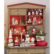 Load image into Gallery viewer, Top Hat Snowman Container by Bethany Lowe Designs