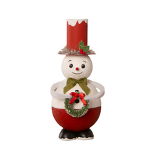 Load image into Gallery viewer, Top Hat Snowman Container by Bethany Lowe Designs