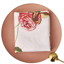 Load image into Gallery viewer, DaDa Bedding Set of 4-Pieces Romantic Roses Pink Floral Dining Table Napkins 18&quot; x 18&quot; (879)