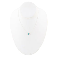 Load image into Gallery viewer, Trident Turquoise and Sterling Silver Necklace
