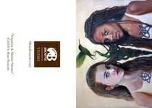 Load image into Gallery viewer, &#39;TRIQUETRA AND AKOMA NTOASO&#39; S. Ross Browne Greeting Card: 5x7 Frame Ready