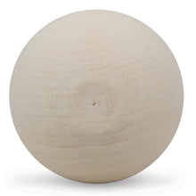 Load image into Gallery viewer, Flat-Bottomed Linden Wooden Egg Unfinished DIY Craft 2.5 Inches
