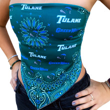 Load image into Gallery viewer, Tulane Bandana Top
