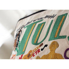 Load image into Gallery viewer, Tulsa Hand-Embroidered Pillow
