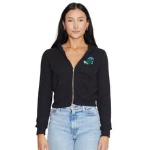 Load image into Gallery viewer, Tulane Waffle Knit Zip Up Hoodie