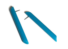 Load image into Gallery viewer, Turquoise Skinny Couture Stick Stud Earrings