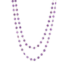 Load image into Gallery viewer, Two Row Amethyst Necklace