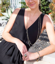 Load image into Gallery viewer, Two Row Labradorite Necklace