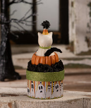 Load image into Gallery viewer, Treat Casper on Box | Halloween Decor | Bethany Lowe