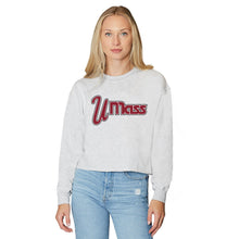 Load image into Gallery viewer, UMass Vintage Gray Crewneck