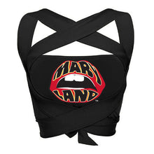 Load image into Gallery viewer, Maryland Terps Black Multi Way Bandeau Top