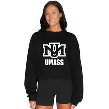 Load image into Gallery viewer, UMass Vintage Black Crewneck