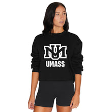 Load image into Gallery viewer, UMass Vintage Black Crewneck
