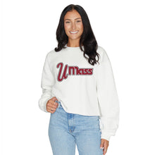 Load image into Gallery viewer, UMass Vintage White Crewneck