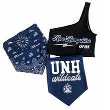 Load image into Gallery viewer, New Hampshire Wildcats Lightning One Shoulder Top