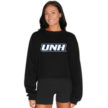 Load image into Gallery viewer, New Hampshire Wildcats Black Crewneck
