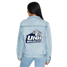 Load image into Gallery viewer, New Hampshire Wildcats Denim Jacket