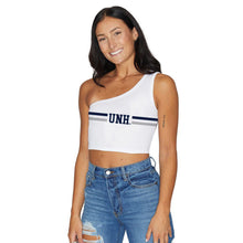 Load image into Gallery viewer, New Hampshire Wildcats Stripe One Shoulder Top