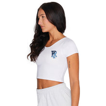 Load image into Gallery viewer, Rhode Island Rams White Babydoll Tee
